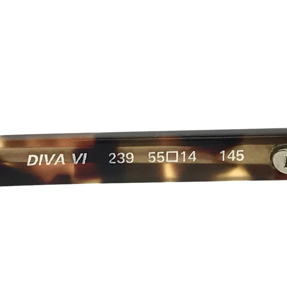 PLM Creation Eyeglasses Frames DIVA VI 239 Blue Tortoise Cat Eye 55-14-145